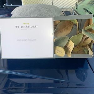 NEW Magnolia Leaf Garland By Threshold